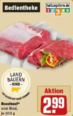 REWE Roastbeef Angebot