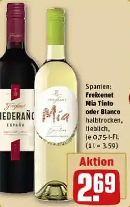 REWE Freixenet Mia Tinto oder Blanco Angebot