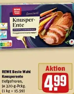 REWE REWE Beste Wahl Knusperente Angebot