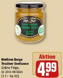 REWE Wolfram Berge Tessiner Senfsauce Angebot