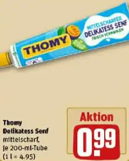 REWE Thomy Delikatess Senf Angebot
