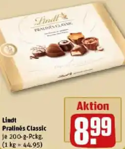 REWE Lindt Pralinés Classic Angebot
