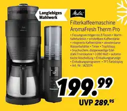 MEDIMAX Melitta Filterkaffeemaschine AromaFresh Therm Pro Angebot