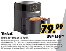 MEDIMAX Tefal Heißluftfritteuse EY 5058 Angebot