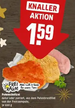 REWE Putenschnitzel Angebot