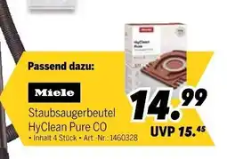 MEDIMAX Miele Staubsaugerbeutel HyClean Pure CO Angebot