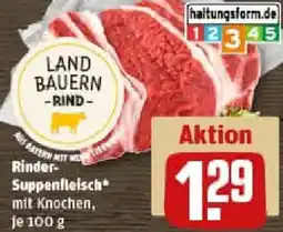 REWE Rinder-Suppenfleisch Angebot