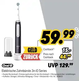 MEDIMAX Oral-B Elektrische Zahnbürste 3n iO Series Angebot