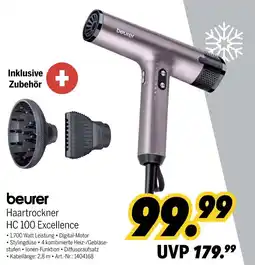 MEDIMAX beurer Haartrockner HC 100 Excellence Angebot