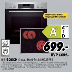 MEDIMAX BOSCH Einbau-Herd-Set MKH23SPF5 Angebot