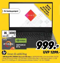 MEDIMAX hp Omen 16-xd0674ng Angebot