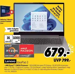 MEDIMAX Lenovo IdeaPad 3 Angebot
