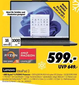MEDIMAX Lenovo IdeaPad 3 Angebot