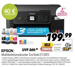 MEDIMAX EPSON Multifunktionsdrucker EcoTank ET-2871 Angebot