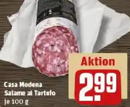 REWE Casa Modena Salame al Tartufo Angebot
