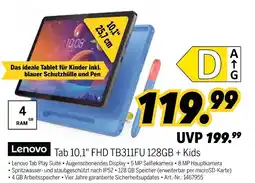 MEDIMAX Lenovo Tab 10,1" FHD TB311FU 128GB + Kids Angebot