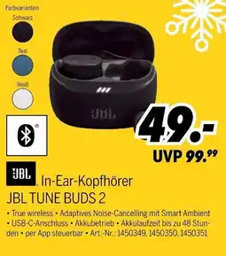 MEDIMAX JBL In-Ear-Kopfhörer JBL TUNE BUDS 2 Angebot