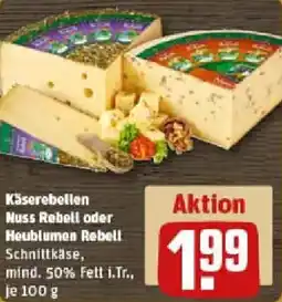REWE Käserebellen Nuss Rebell oder Heublumen Rebell Angebot