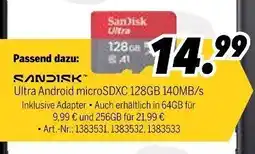 MEDIMAX SanDisk Ultra Android microSDXC 128GB Angebot
