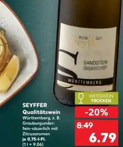 Kaufland SEYFFER Qualitätswein Angebot