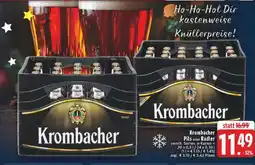 Edeka Krombacher Pils oder Radler Angebot