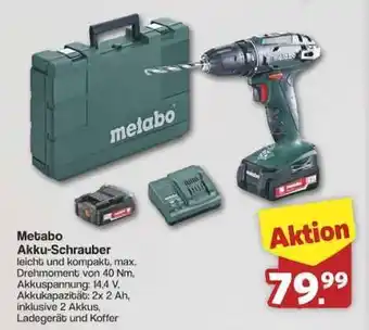 Famila Nord Ost METABO Akku-Schrauber Angebot