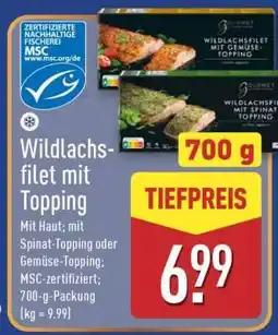 Aldi Nord Wildlachsfilet mit Topping Angebot
