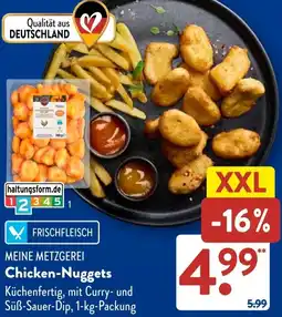 Aldi Süd MEINE METZGEREI Chicken-Nuggets Angebot