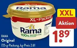 Aldi Süd RAMA Original Angebot