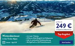 Aldi Süd Winterabenteuer in den Tiroler Alpen Angebot