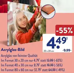 Aldi Süd Acrylglas-Bild Angebot