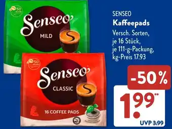 Aldi Süd SENSEO Kaffeepads Angebot