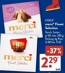 Aldi Süd STORCK merci Finest Selection Angebot