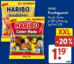 Aldi Süd HARIBO Fruchtgummi Angebot