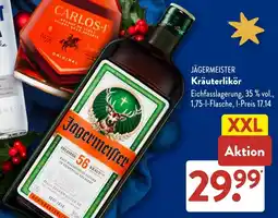 Aldi Süd JÄGERMEISTER Kräuterlikör Angebot