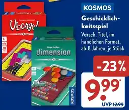 Aldi Süd KOSMOS Geschicklichkeitsspiel Angebot