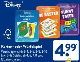 Aldi Süd Karten- oder Würfelspiel Angebot