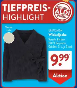 Aldi Süd UP2FASHION Wickeljacke Angebot
