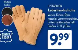Aldi Süd UP2FASHION Lederhandschuhe Angebot