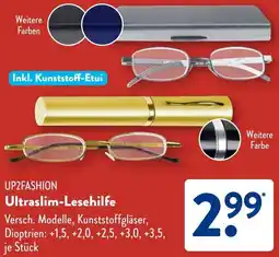 Aldi Süd UP2FASHION Ultraslim-Lesehilfe Angebot