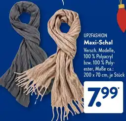 Aldi Süd UP2FASHION Maxi-Schal Angebot