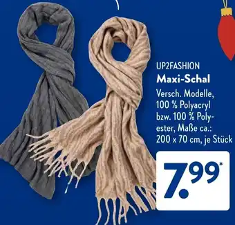 Aldi Süd UP2FASHION Maxi-Schal Angebot
