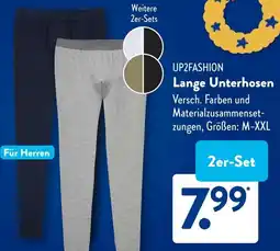 Aldi Süd UP2FASHION Lange Unterhosen Angebot