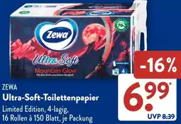 Aldi Süd ZEWA Ultra-Soft-Toilettenpapier Angebot
