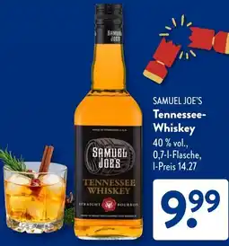 Aldi Süd SAMUEL JOE'S Tennessee Whiskey Angebot