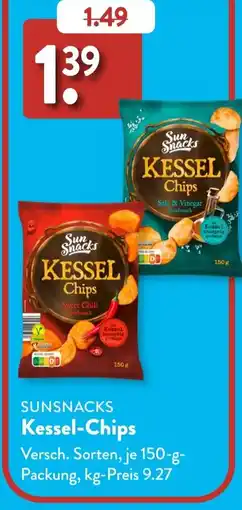 Aldi Süd SUNSNACKS Kessel-Chips Angebot