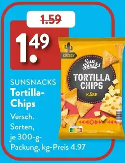 Aldi Süd SUNSNACKS Tortilla Chips Angebot