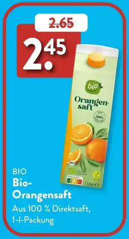 Aldi Süd Bio Orangensaft Angebot