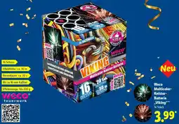 Lidl Weco Multicolor Knister Batterie ,,Viking" Angebot