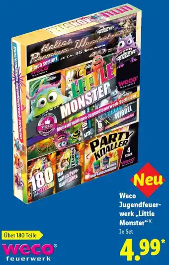 Weco Jugendfeuerwerk „Little Monster"